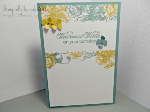 Stampin Up Everything Eleanor Blooming with kindness