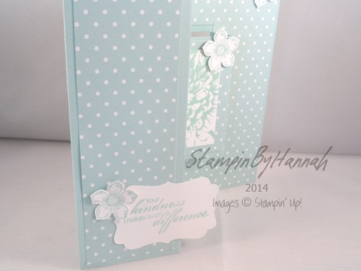Stampin' Up! UK Centre Step Card