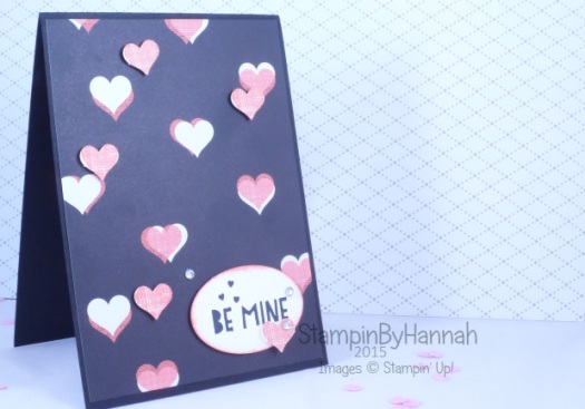 Stampin' Up! UK You Plus Me valentines Be mine