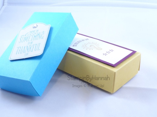 Stampin' Up! UK How to make your own soap box