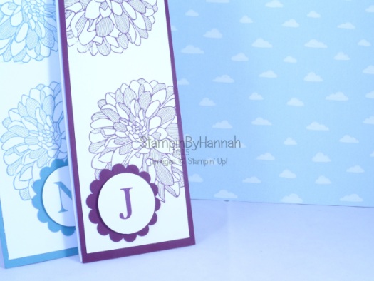 Stampin' Up! UK how to cover a jotter customer gifts