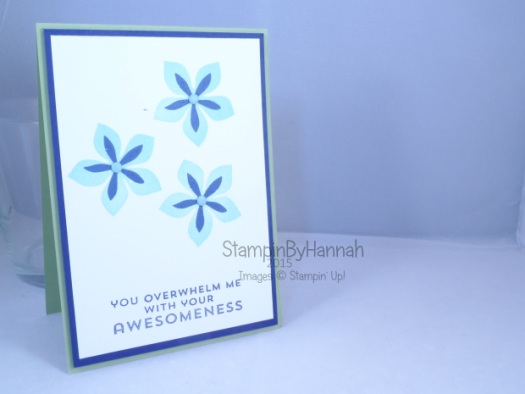 Stampin' Up! UK Flower Patch Cardmaking classes