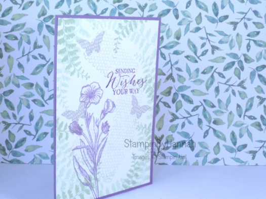 Stampin' Up! UK Butterfly Basics Design Team Perfect Plum