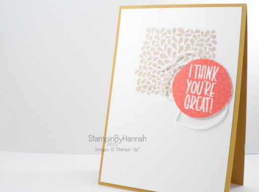 Stampin' Up! UK I think your great kissing