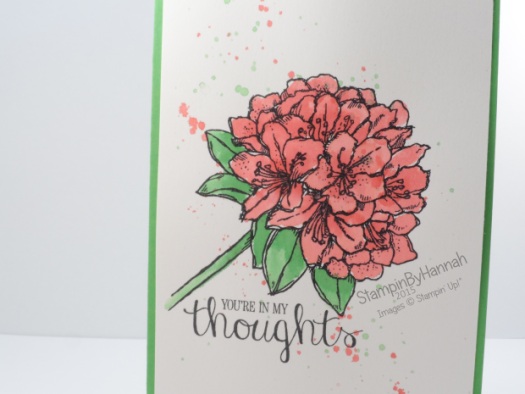 Stampin' Up! UK Best Thoughts Watercolour