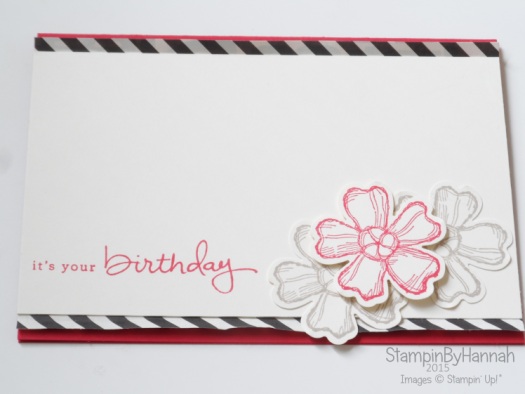 Stampin' Up! UK Freshly Made Sketches Endless Birthday Wishes