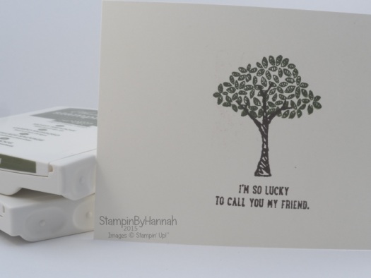 Stampin' Up! UK how to stamp tutorial
