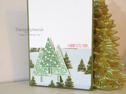 Stampin' Up! Sketch Challenge Festival of Trees