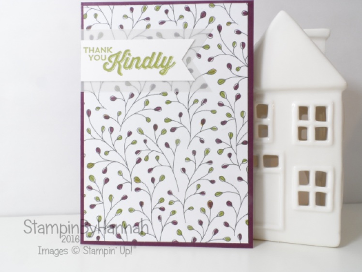 Stampin' Up! Thank you Sale-a-bration