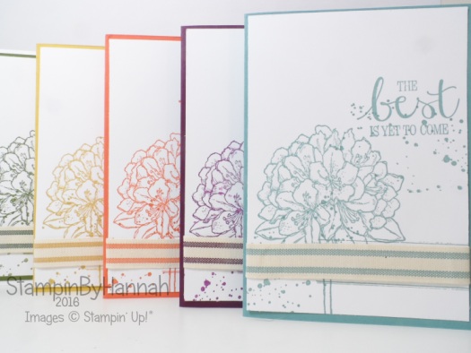 Stampin' Up! UK Best Thoughts Card
