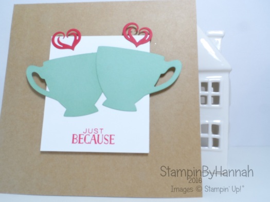 Gift Card Holder Featuring Cups and Kettles from Stampin' Up!