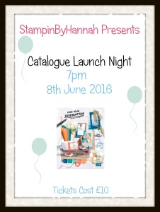 Stampinbyhannah Stampin' Up! Annual Catalogue Launch Event 2016