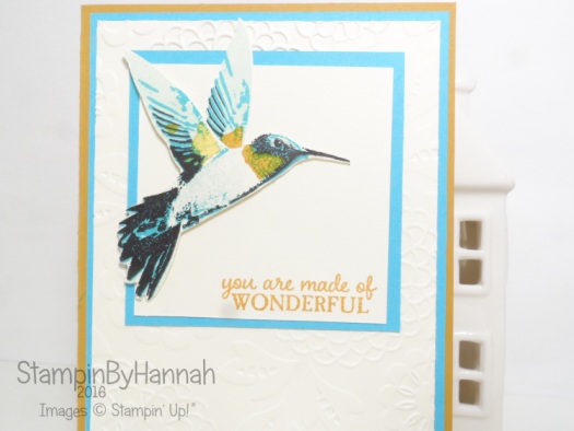 Picture Perfect Humming bird from Stampin' Up! Uk