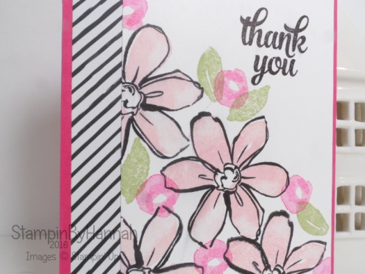 Garden in Bloom Tin of Cards Thank You Card Stampin' Up! UK