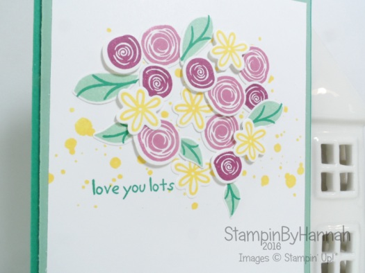 Love You Lots card featuring Swirly Bird from Stampin' Up! UK