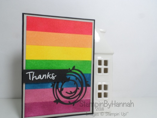 Make It Monday Ink Blending Video Tutorial Thankful Thoughts Swirly Scribbles from Stampin' Up! UK