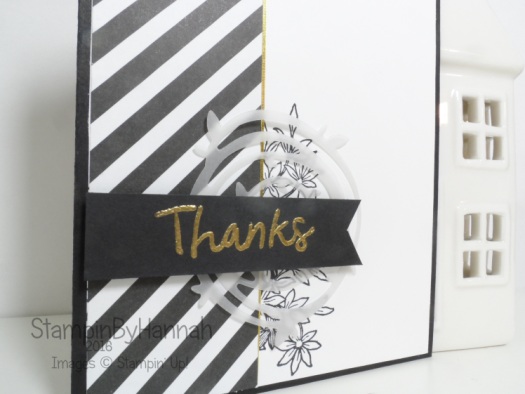 Thankful Thoughts Thank You Card using Awesomely Artistic From Stampin' Up! UK