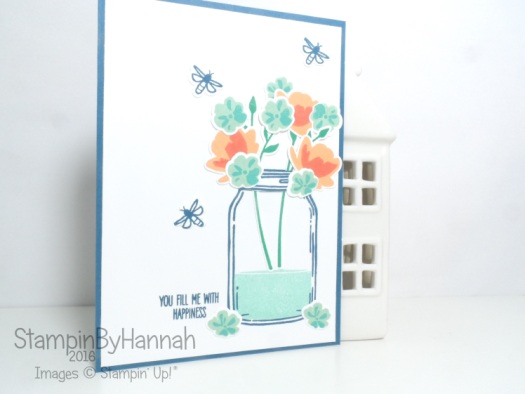 Jar of Love card using Stampin' Up! Uk products