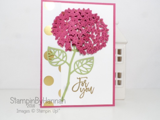 Floral Card using Thoughtful Branches from Stampin' Up! UK