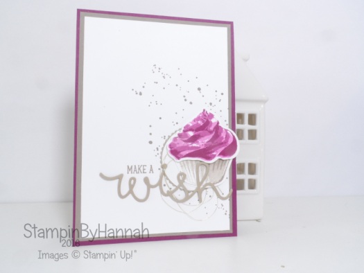 Make It Monday Ombre Stamping Technique video using Sweet Cupcake and Gorgeous Grunge from Stampin' Up! UK