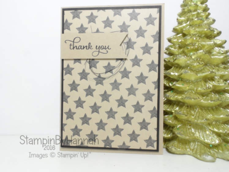 September Customer Thank You Cards using Warmth and Cheer from Stampin' Up! UK