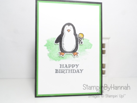 Boy Birthday card using Snow Friends from Stampin' Up! UK