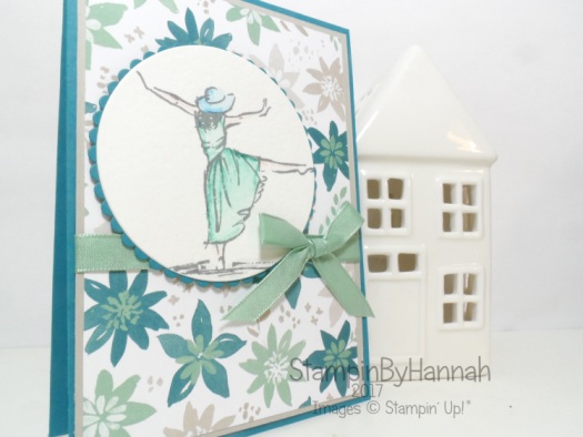 Make It Monday Watercolour Card using Beautiful You from Stampin' Up! UK