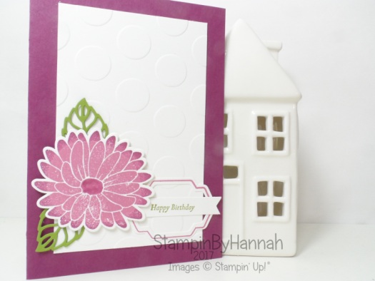 Pretty Floral Birthday Card using Special Reason from Stampin' Up! UK