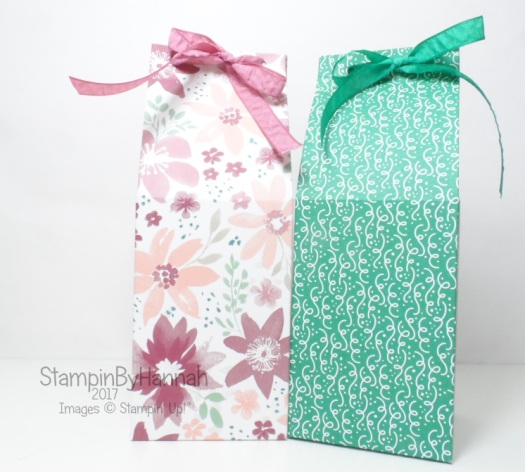 3D Friday Giant Milk Carton Video Tutorial using Designer Series Paper from Stampin' Up! 