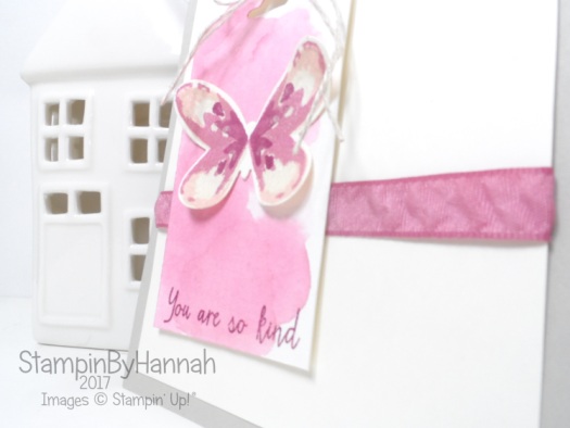 You're So Kind card for the Global Design Project using Butterflies Watercolour Wings from Stampin' Up!