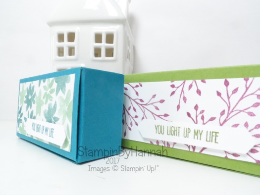 3D Friday Video Tutorial Pootles Inspired Tealight box using Jar of Love from Stampin' Up!