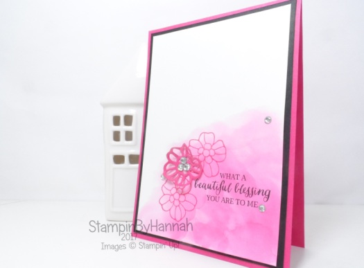Global Design Project Just Because Card using Rose Wonder from Stampin' Up!