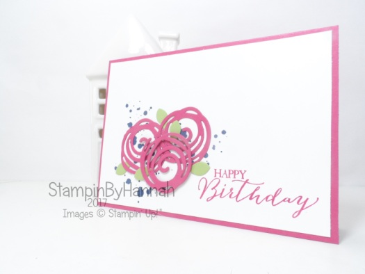 Make It Monday Card making Video Tutorial Birthday Card using Swirly Bird from Stampin' Up!