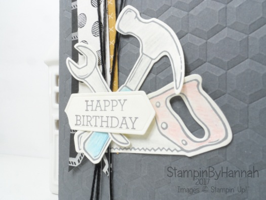 Male Birthday Card using Nailed It from Stampin' Up! UK