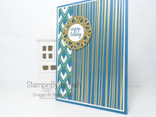 Eastern Palace Suite Gold Foiled Card using Stampin' Up! products