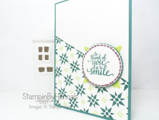 Make It Monday Video Tutorial Card making stamping with Eastern Beauty from Stampin' Up!