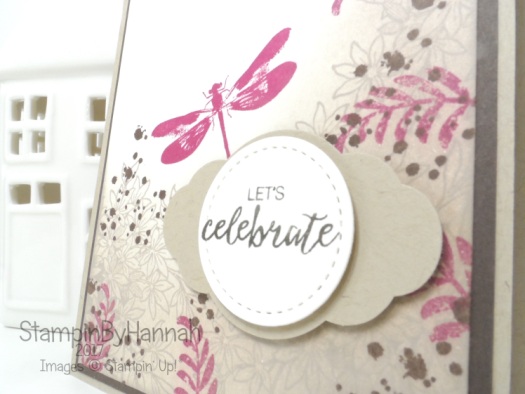 How To video tutorial making a shabby chic card using Awesomely Artistic from Stampin' Up!