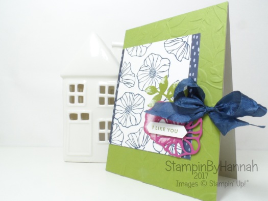 Fun floral card using the Oh So Eclectic Bundle from Stampin' Up! UK
