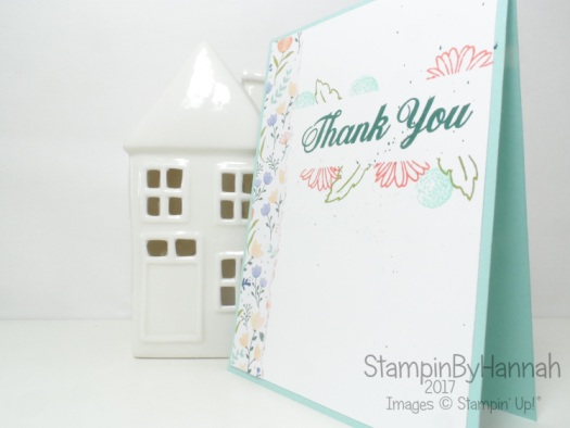 StampinByHannah Technique Series Masking technique using Delightful Daisy from Stampin' Up!